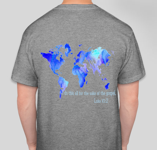 Brazil Human Trafficking Mission Trip Fundraiser - unisex shirt design - back