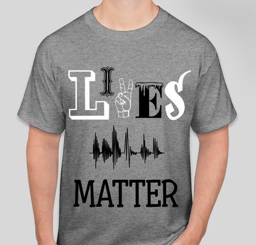 I am in development of trying to find a new way for people to come together. Fundraiser - unisex shirt design - front