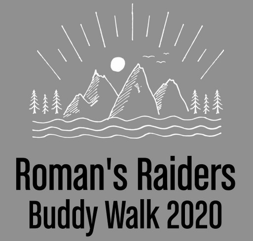 Buddy Walk 2020 shirt design - zoomed