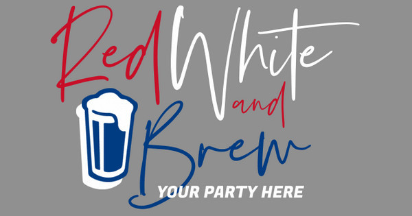 red white and brew