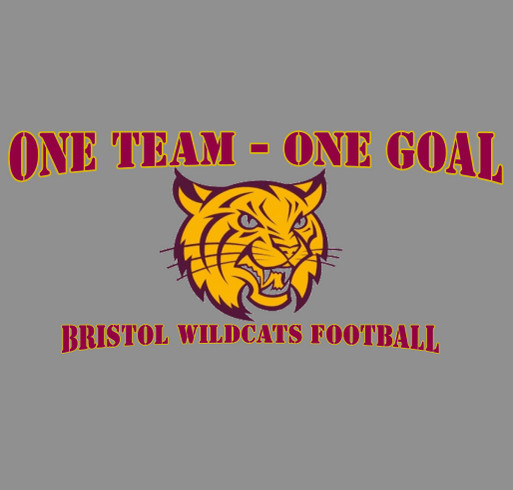 Bristol Wildcats Football Club shirt design - zoomed