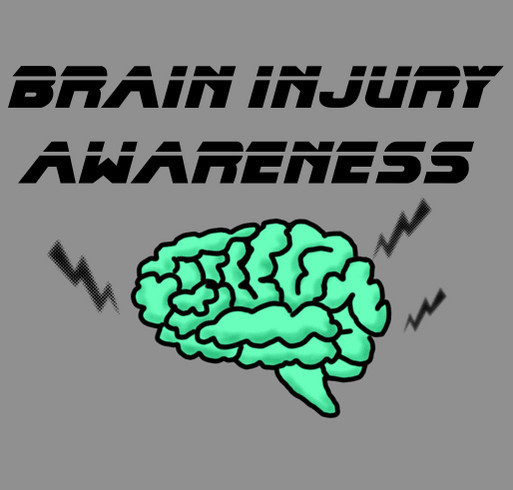 KattRyan's Brain Injury Awareness Month Fundraiser shirt design - zoomed