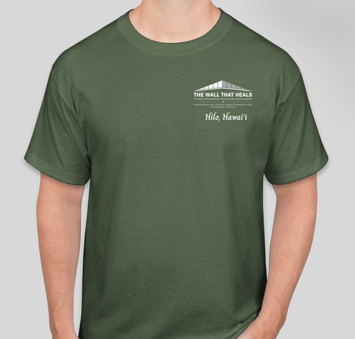 The Wall That Heals - Hawai'i County Fundraiser - unisex shirt design - front