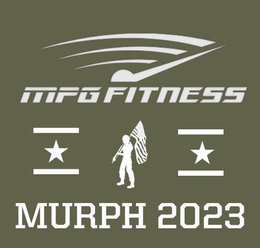 2023 MPG Fitness Murph Challenge shirt design - zoomed