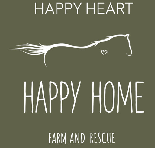 Happy Heart Happy Home shirt design - zoomed