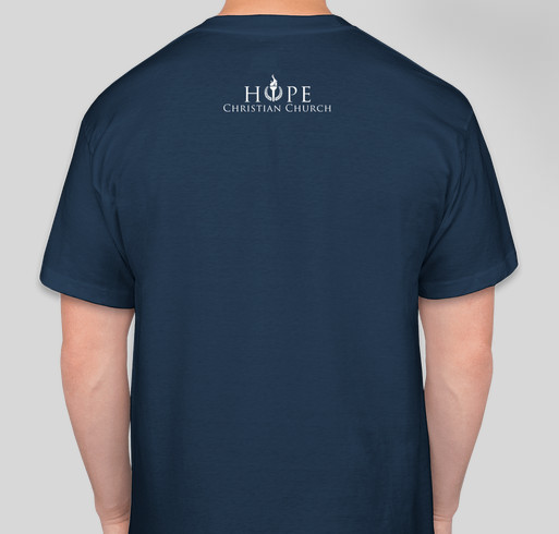 HCC The King's Men Lion Fundraiser - unisex shirt design - back