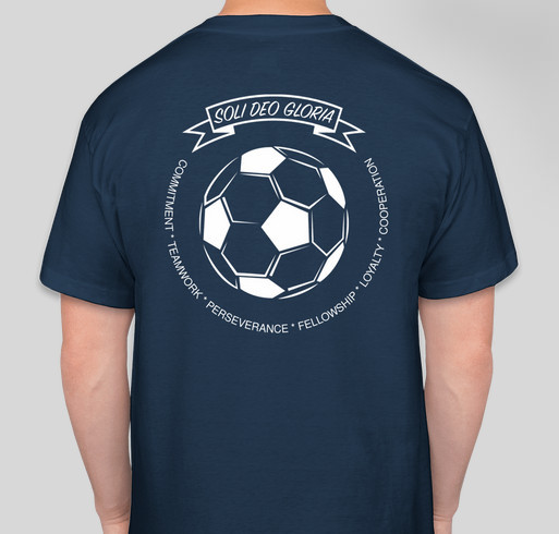 Geneva Soccer Fundraiser - unisex shirt design - back