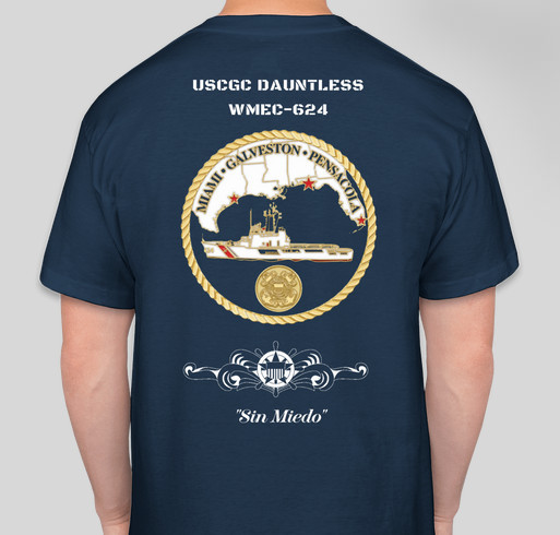 DAUNTLESS 56 Years of Service Celebration Fundraiser - unisex shirt design - back