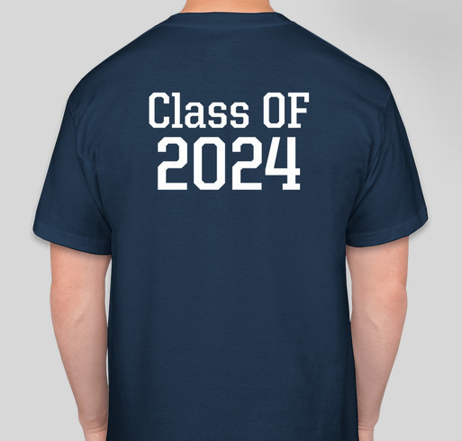 Freshman Class of 2024 Fundraiser - unisex shirt design - back