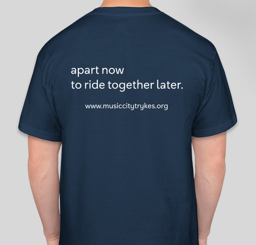 MCT Virtual Ride n' Run 2020 Fundraiser - unisex shirt design - back