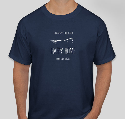 Happy Heart Happy Home Fundraiser - unisex shirt design - front