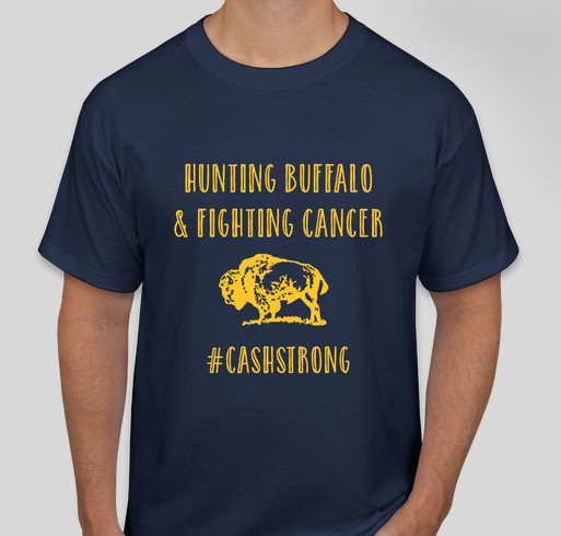 #CASHSTRONG Fundraiser - unisex shirt design - front