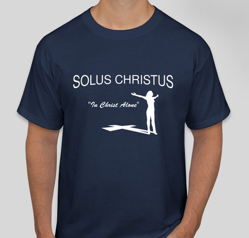 Solus Christus, Inc. Fundraiser - unisex shirt design - front