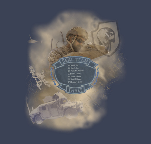 Team Cry Havoc Tampa Bay Frogman Swim shirt design - zoomed