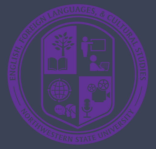NSU - English, Foreign Language, and Cultural Studies shirt design - zoomed
