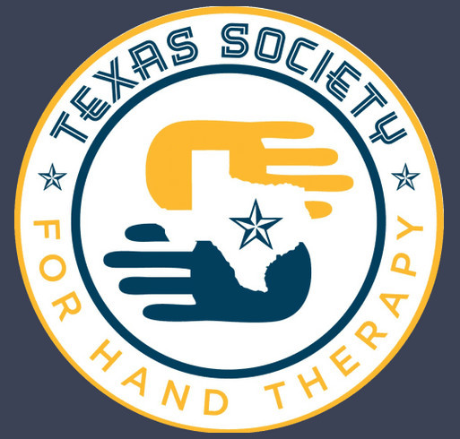 Texas Society for Hand Therapy 2022 Hand Therapy Week shirt design - zoomed