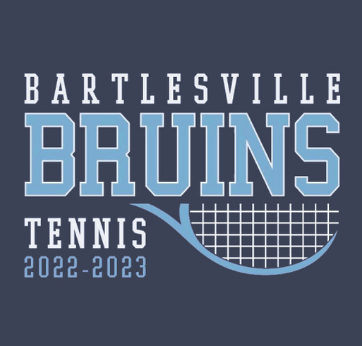 Bruins Tennis 22-23 shirt design - zoomed