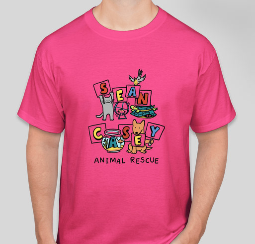 Sean Casey Animal Rescue Fundraiser - unisex shirt design - front
