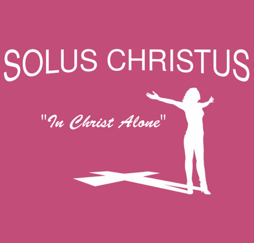 Solus Christus, Inc. shirt design - zoomed