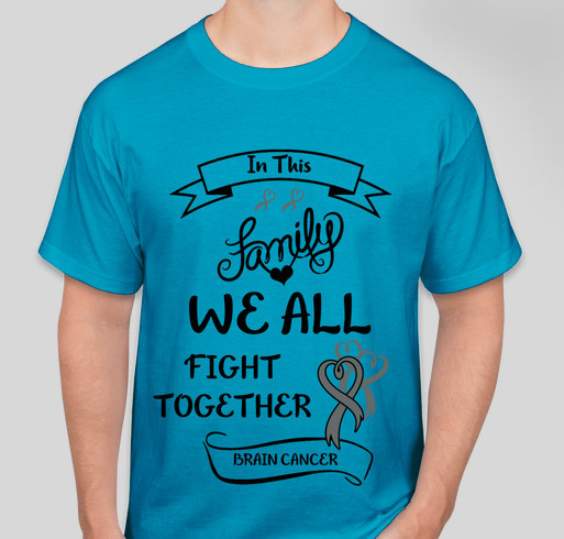 Leslie's Fight Against Brain Cancer Fundraiser - unisex shirt design - front