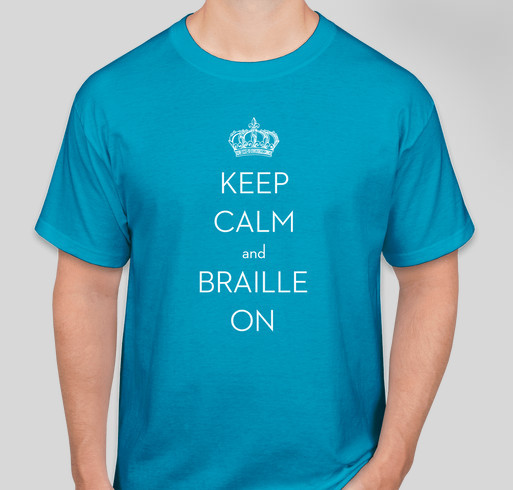 Help change the world for blind children! Fundraiser - unisex shirt design - front