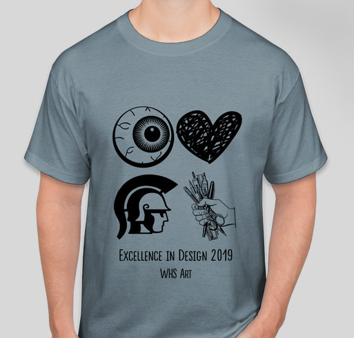 Spring 2019 Art Fundraiser Fundraiser - unisex shirt design - front