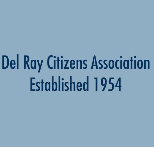 Del Ray Community Association T-Shirt Sale shirt design - zoomed