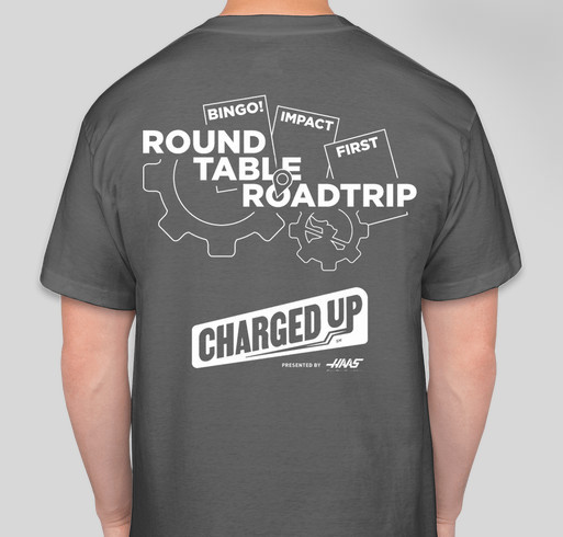 Round Table Robotics 2023 World Champs Fundraiser T-shirt Fundraiser - unisex shirt design - back