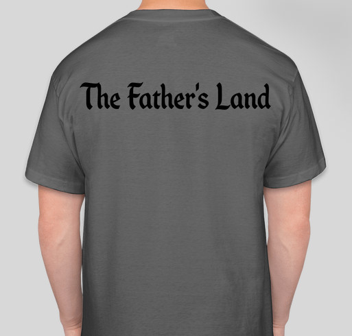 Germany; The Father's Land Fundraiser - unisex shirt design - back