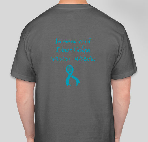 Team Remembering Diana Fundraiser - unisex shirt design - back