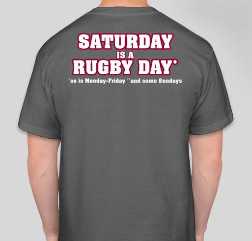 Albany Law Women's Rugby T-Shirt Fundraiser Fundraiser - unisex shirt design - back