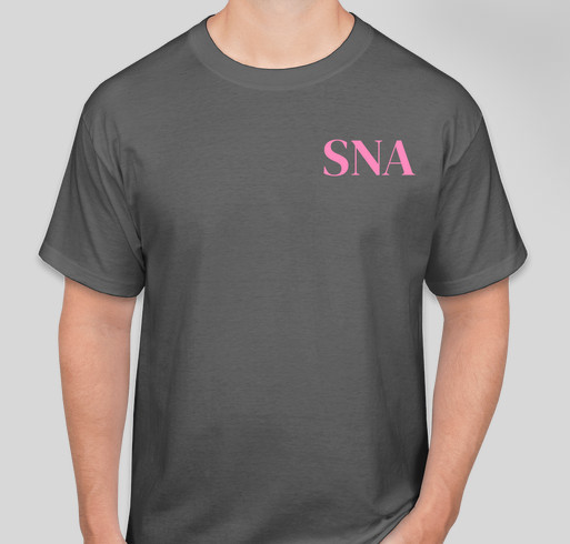 Student Nursing Association Breast Cancer Awareness Shirt Fundraiser - unisex shirt design - small
