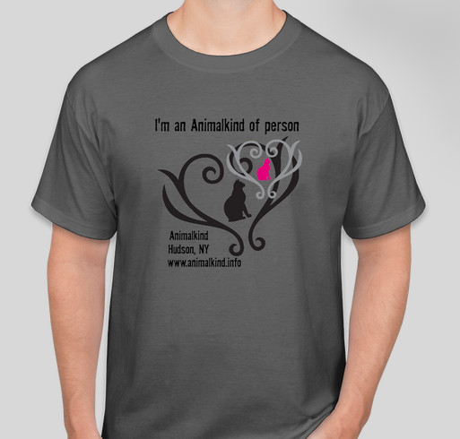 I'm an Animalkind of person! Fundraiser - unisex shirt design - front