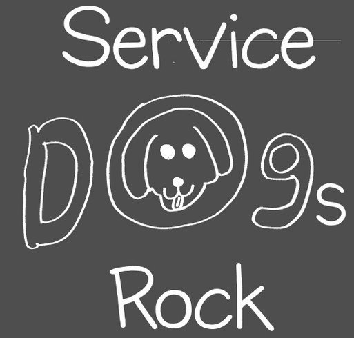 help dodge travel to get his service dog shirt design - zoomed