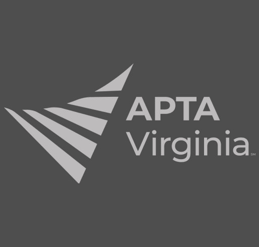 APTA Virginia T-shirt fundraiser shirt design - zoomed