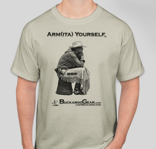 "Arm(ita) Yourself" for Operation Family Fund Fundraiser - unisex shirt design - front