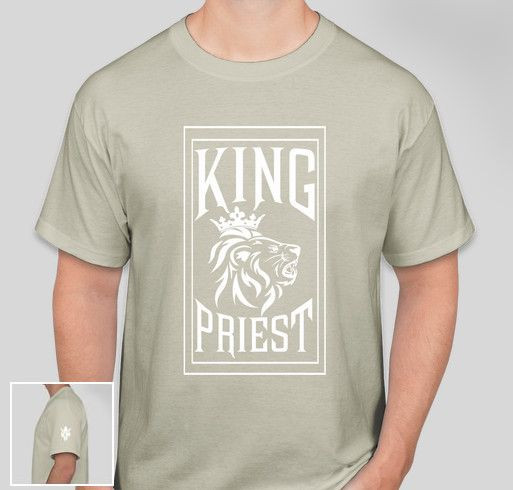HCC The King's Men Lion Fundraiser - unisex shirt design - front