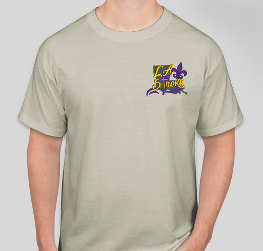 Hurricane Laura Relief- LA Strong Fundraiser - unisex shirt design - front