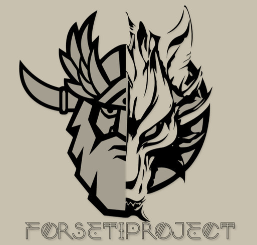 Forseti Project T-shrit shirt design - zoomed