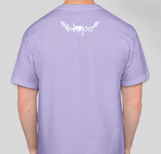 Celebrating Eva Hope Cardenas Fundraiser - unisex shirt design - back