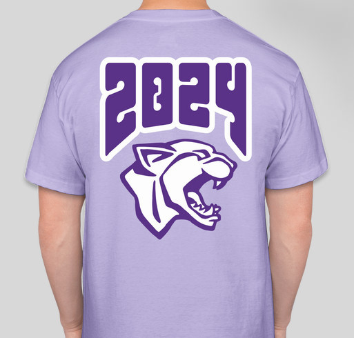 PHS Class of 2024 Fundraiser - unisex shirt design - back
