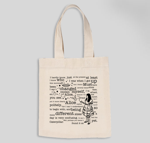 Small Lightweight Cotton Canvas Tote Bag