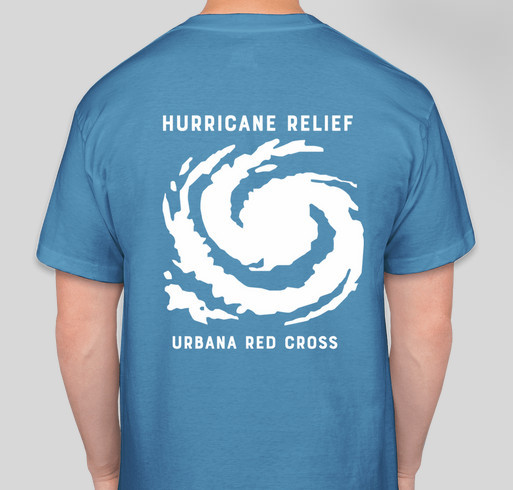 Urbana Red Cross x Hurricane Relief Fundraiser - unisex shirt design - back