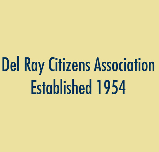 Del Ray Community Association T-Shirt Sale shirt design - zoomed
