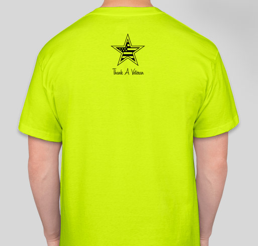 Veterans Portrait Project Love Fundraiser - unisex shirt design - back