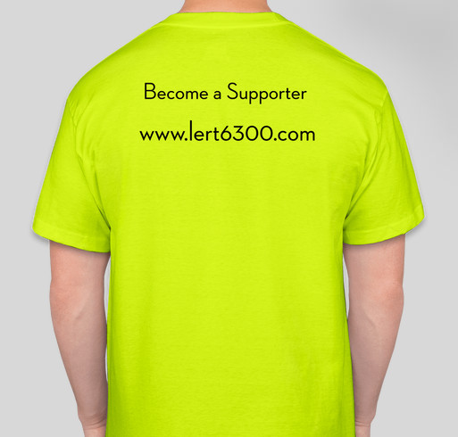 Supporter Shirt Fundraiser - unisex shirt design - back