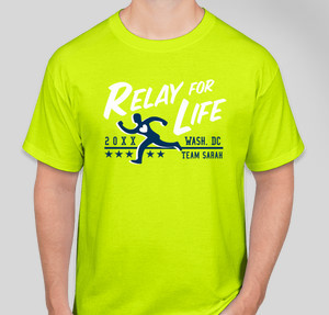 Relay for Life design template