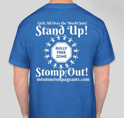 Stand Up! Stomp Out! Fundraiser - unisex shirt design - back