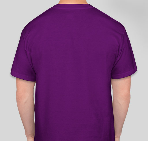 Standing together to defeat Inflammatory Bowel Disease Fundraiser - unisex shirt design - back