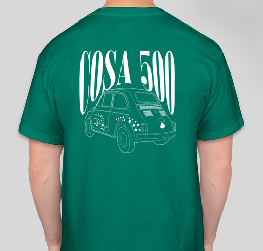 2015 Cosa Car Fundraiser Fundraiser - unisex shirt design - back